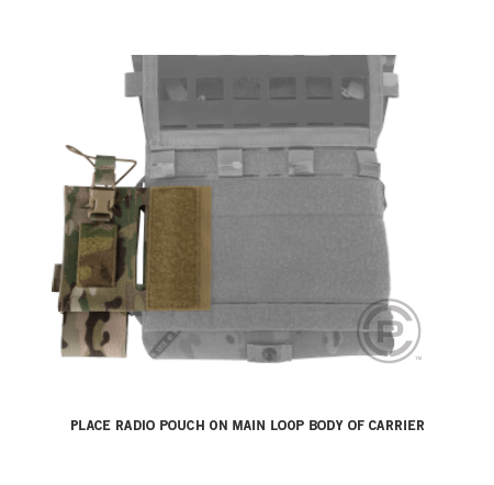 Crye Precision Airlite Configurable Radio Pouch [CLEARANCE]